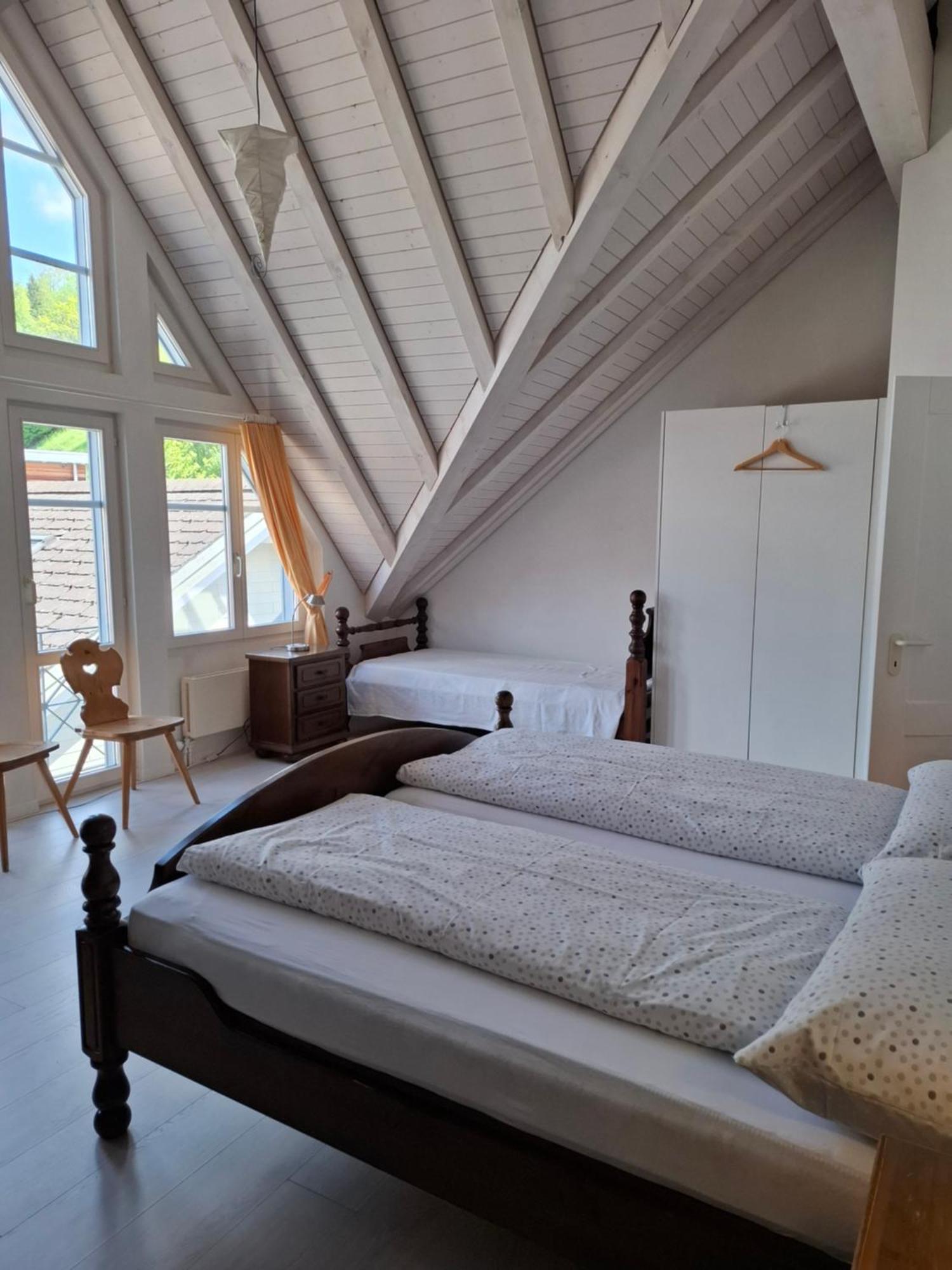 Zwinglis Ferienwohnung Nesslau Exterior foto